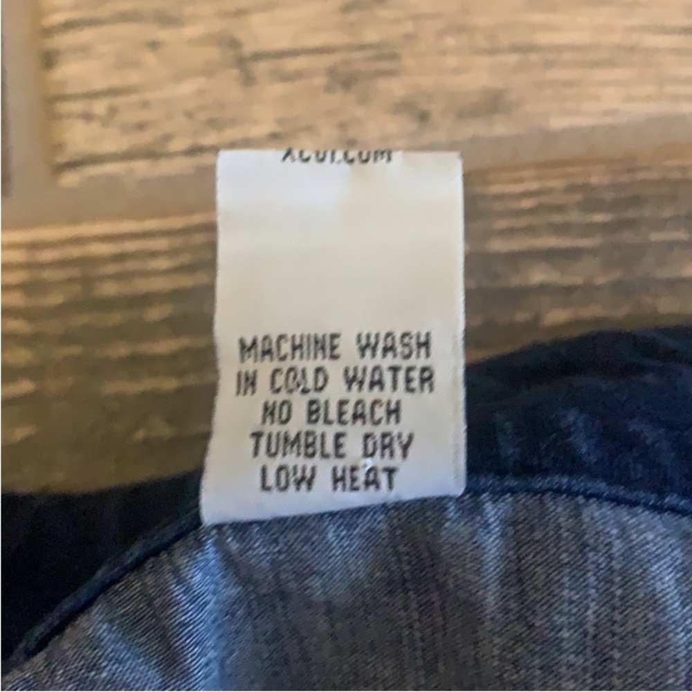 XCVI Denim Blue Women's Shacket - Picture 14 of 14